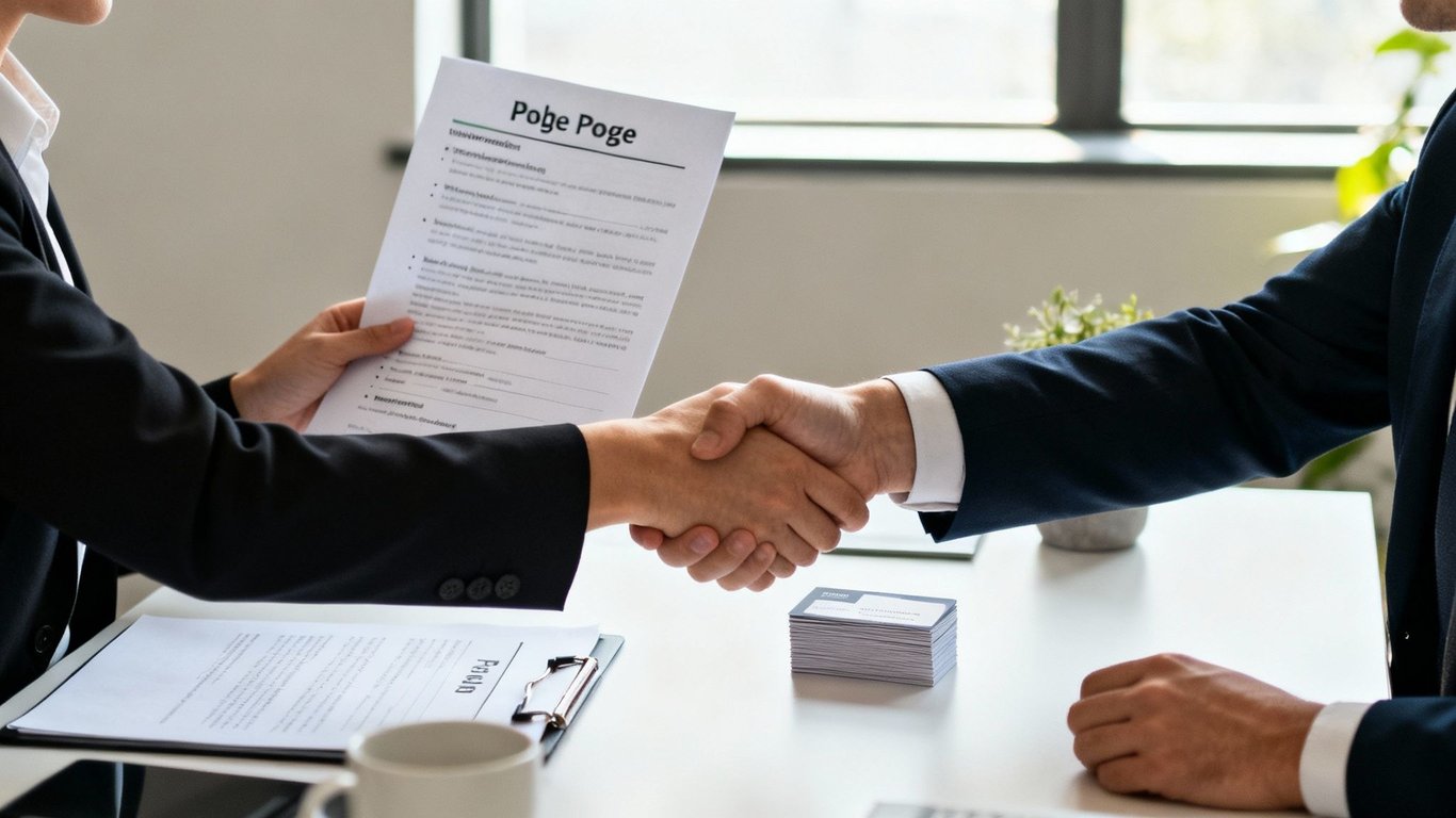 Commission only sales rep candidate reviewing an opportunity